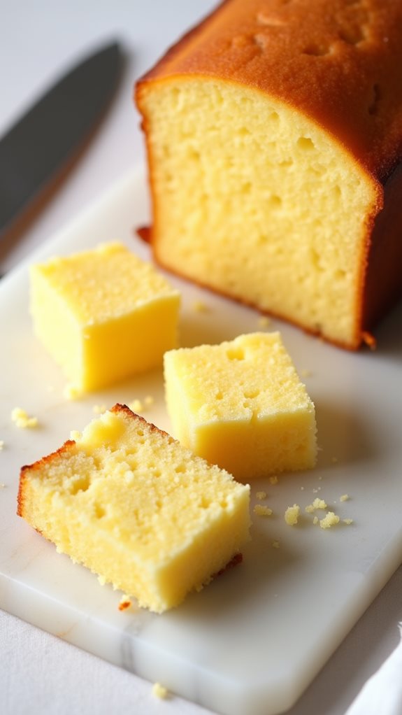 cube the pound cake