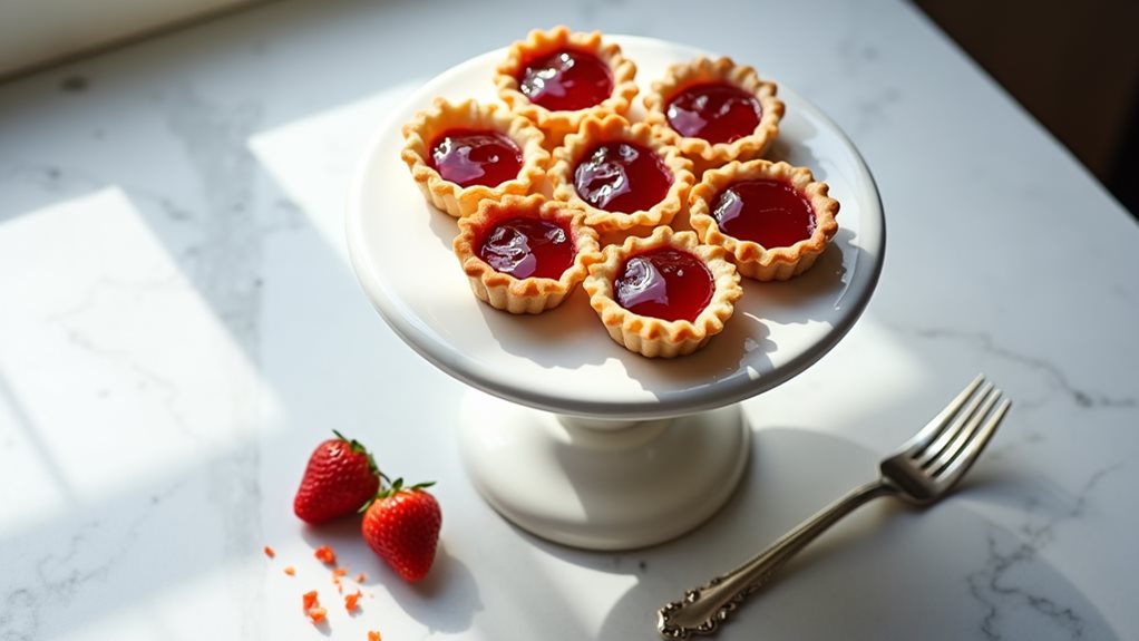 delicious fruit filled pastries