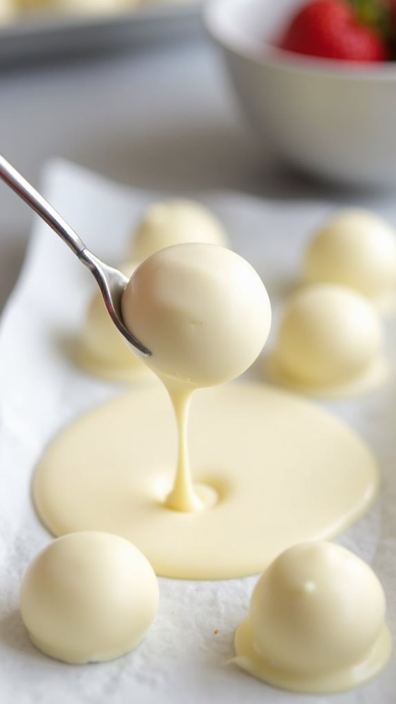 dip and chill truffles