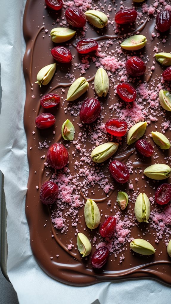 dried fruits topping application