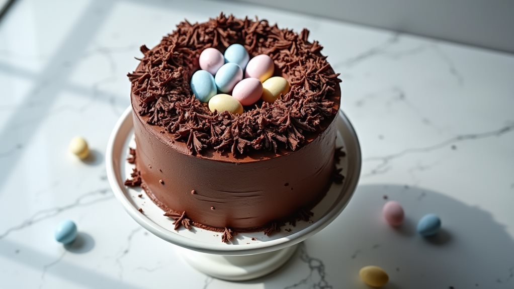 festive springtime dessert creation