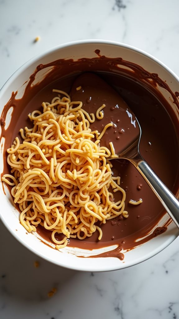 incorporate chow mein noodles