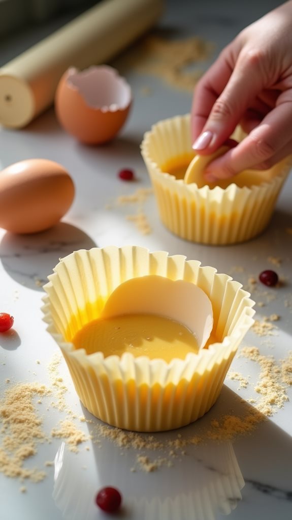 incorporate marzipan and eggs