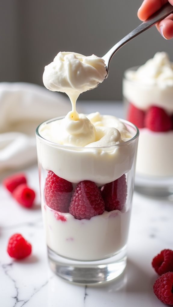 layer glasses for serving