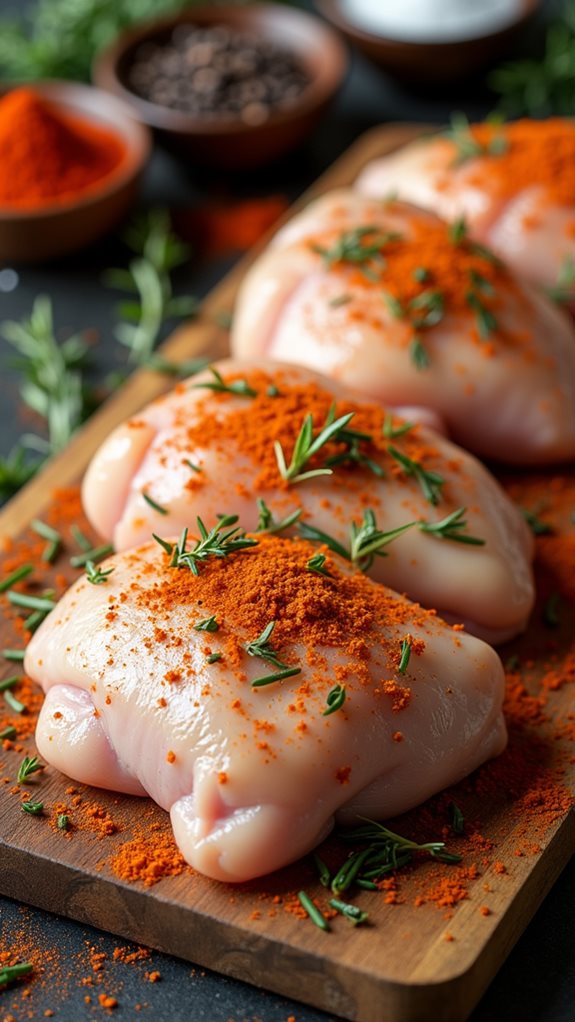 marinate chicken with herbs