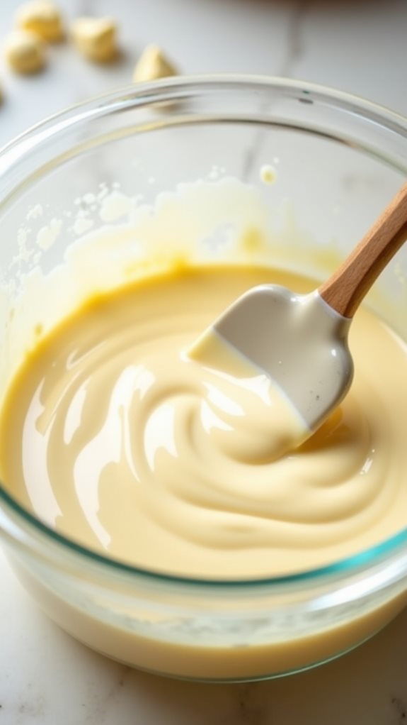 melt chocolate until smooth