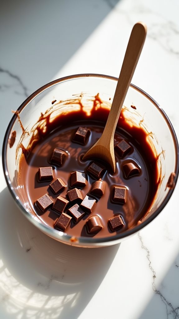 melt chocolate using microwave