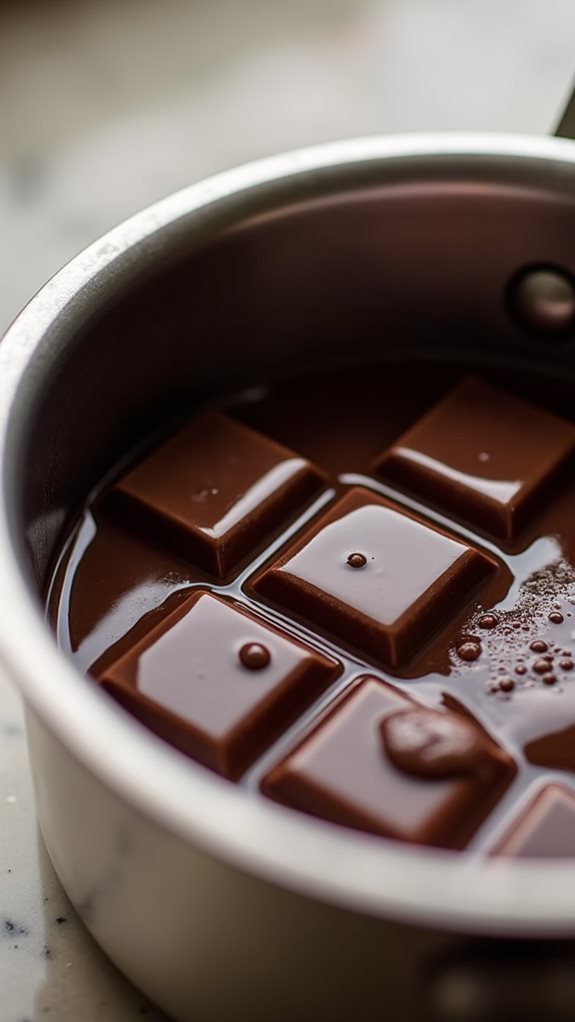 melt dark chocolate blocks