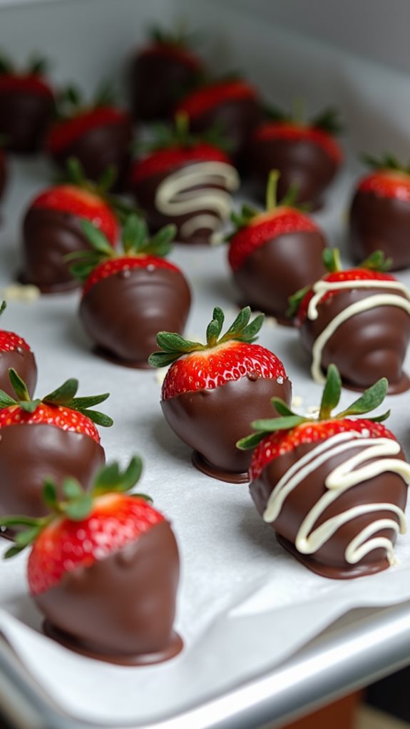 refrigerate until chocolate hardens