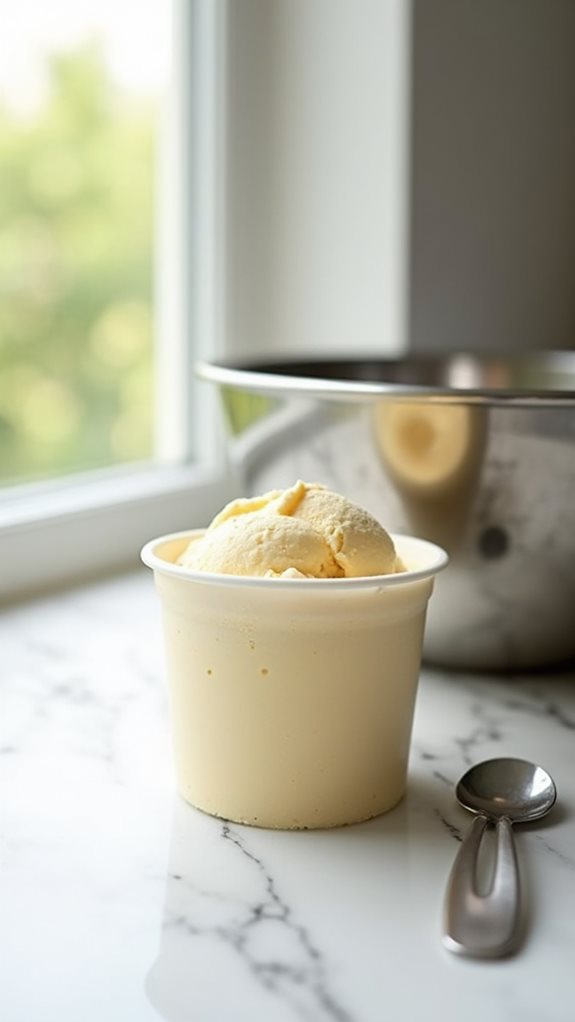soften frozen dessert first