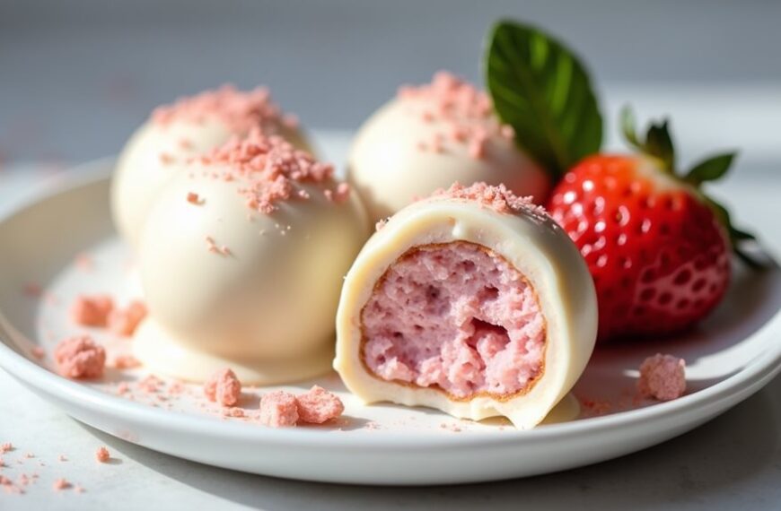 strawberry cheesecake dessert bites