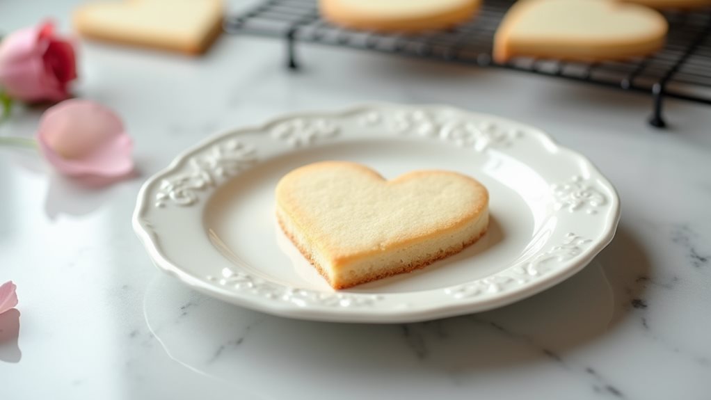 sweet heart shaped treats