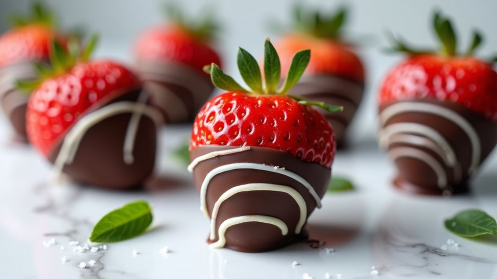 sweet indulgent strawberry treats