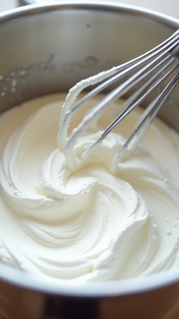 whisk eggs and sugar