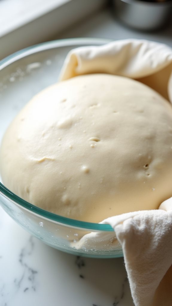 allow dough to rise