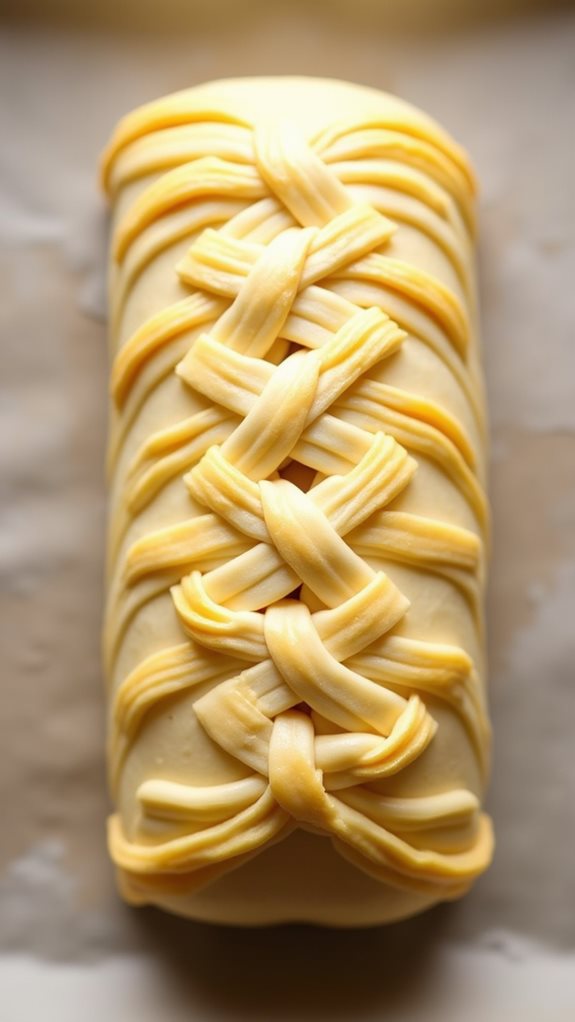 braid and score pastry