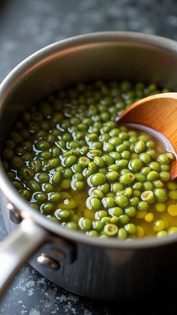 cook lentils in stock