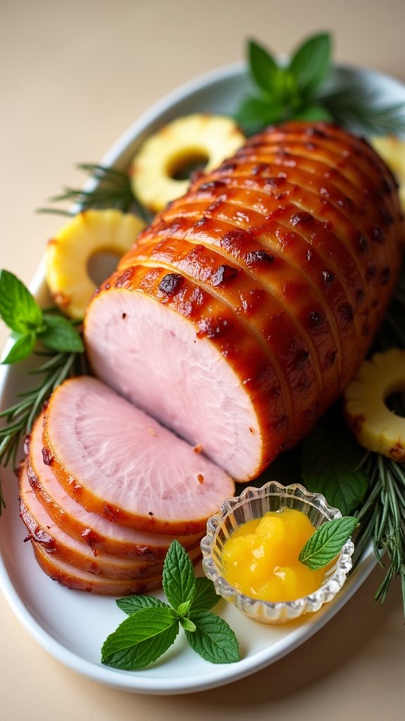 garnish for appealing presentation