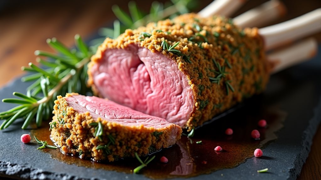 lamb with rosemary sauce
