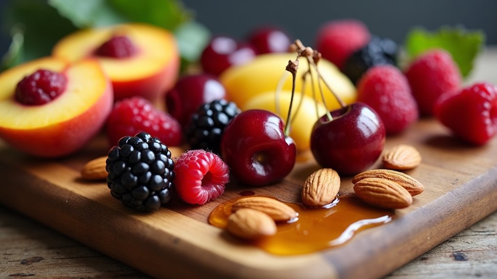 almond flavor enhancing fruit combinations