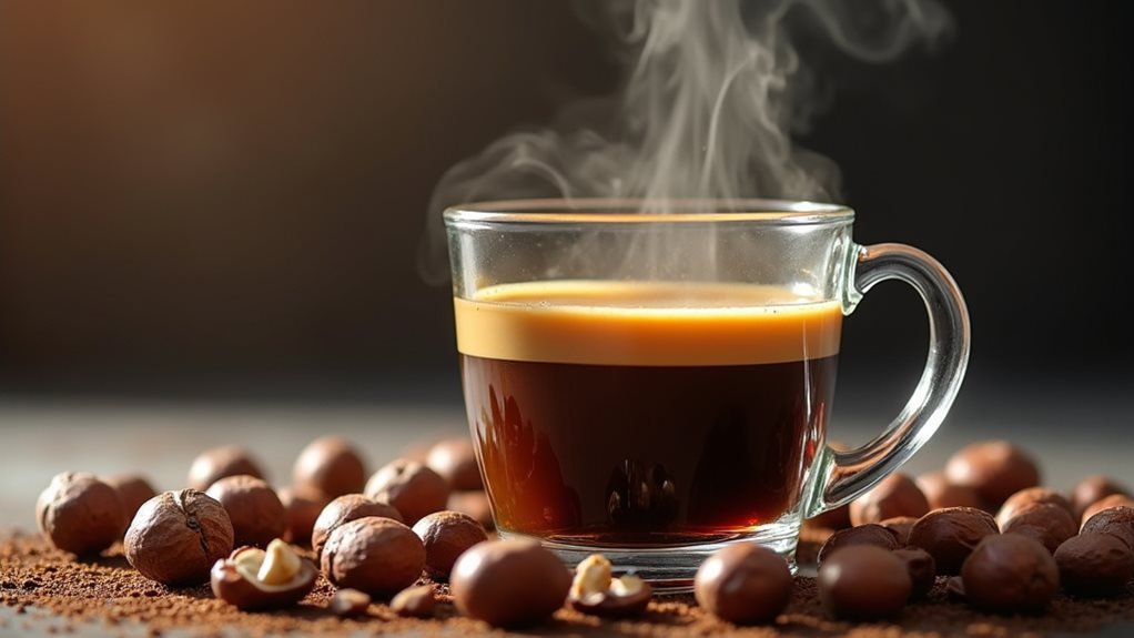 aromatic coffee hazelnut blend
