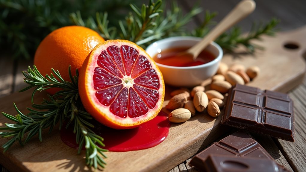 blood orange flavor combinations