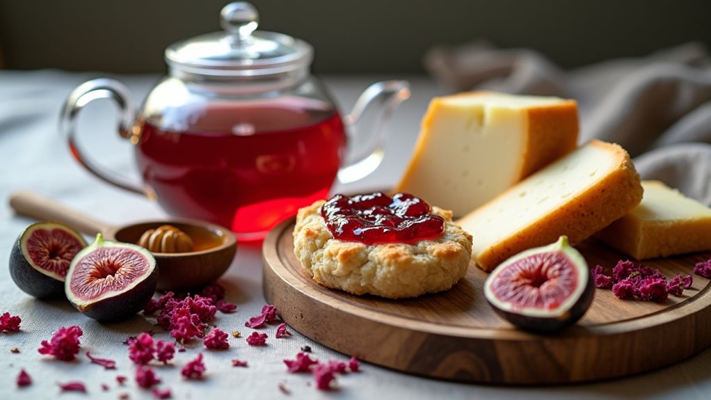 cheese pastry hibiscus pairings
