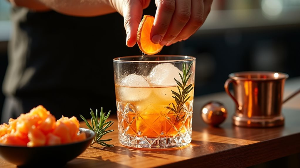 citrus infused classic cocktails