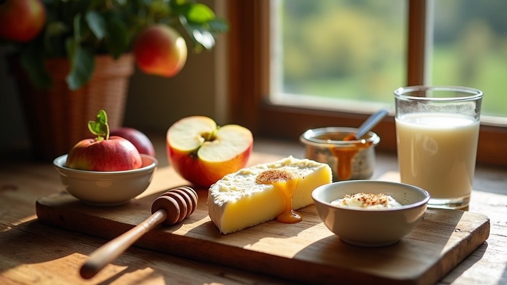 creamy apple dairy pairings