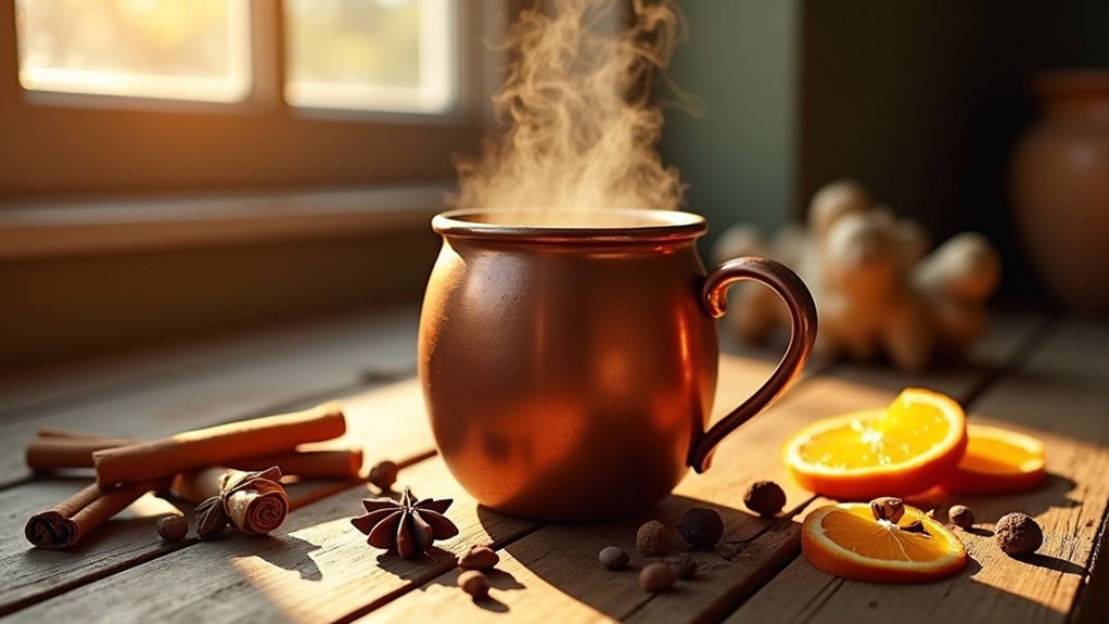delightful warm chai blends