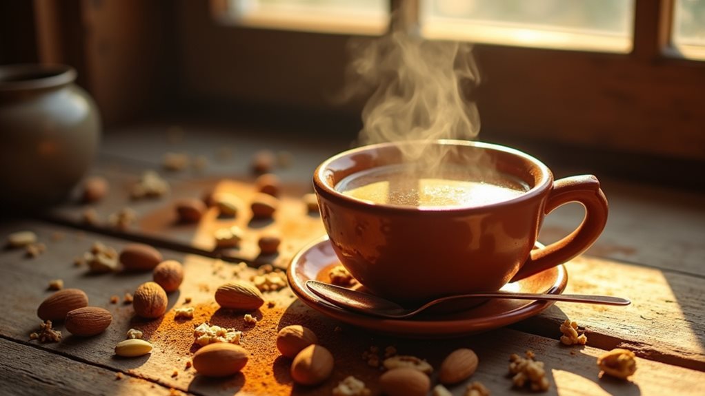 elevate chai with nutty additions