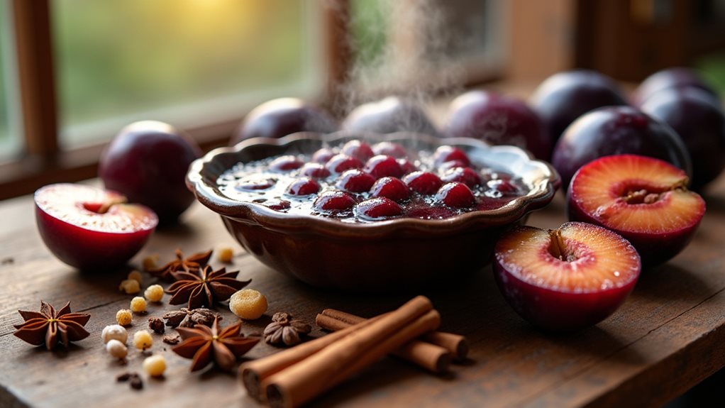 elevate plum dishes spices
