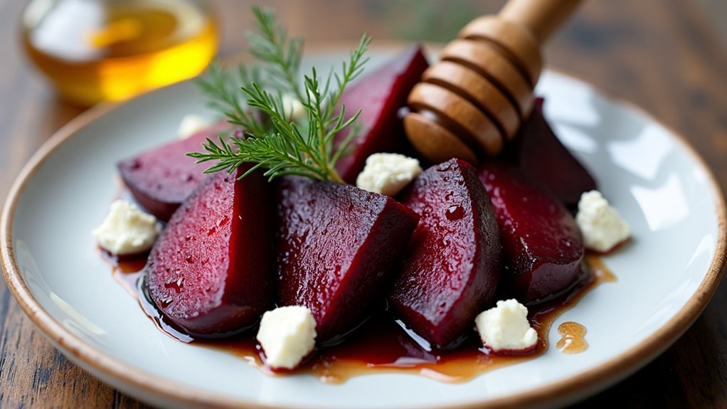 enhancing beet flavors with dressings