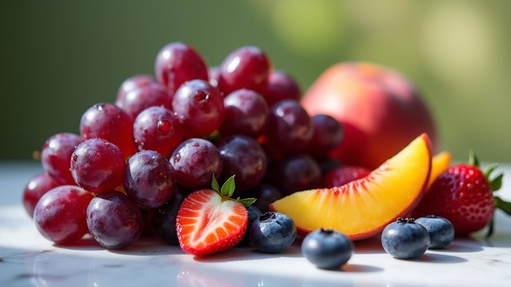 fruit pairings with grapes