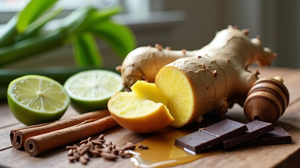 ginger flavor combination suggestions