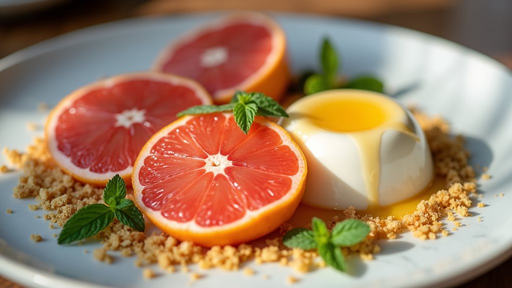 grapefruit dessert pairing ideas