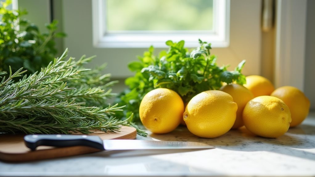 herbs that complement lemon