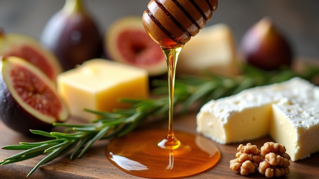 honey enhances food pairings