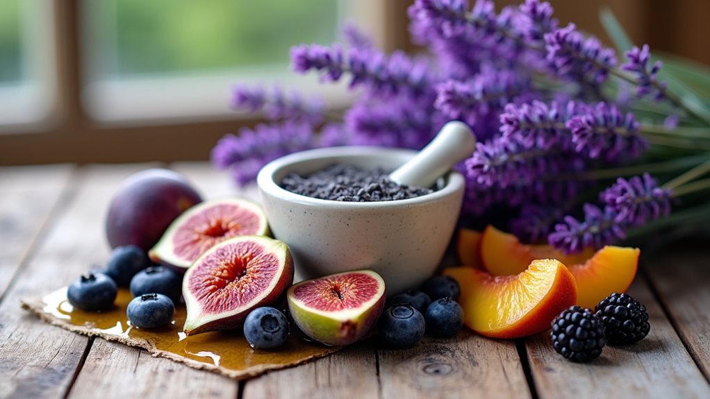 lavender pairs well with fruit