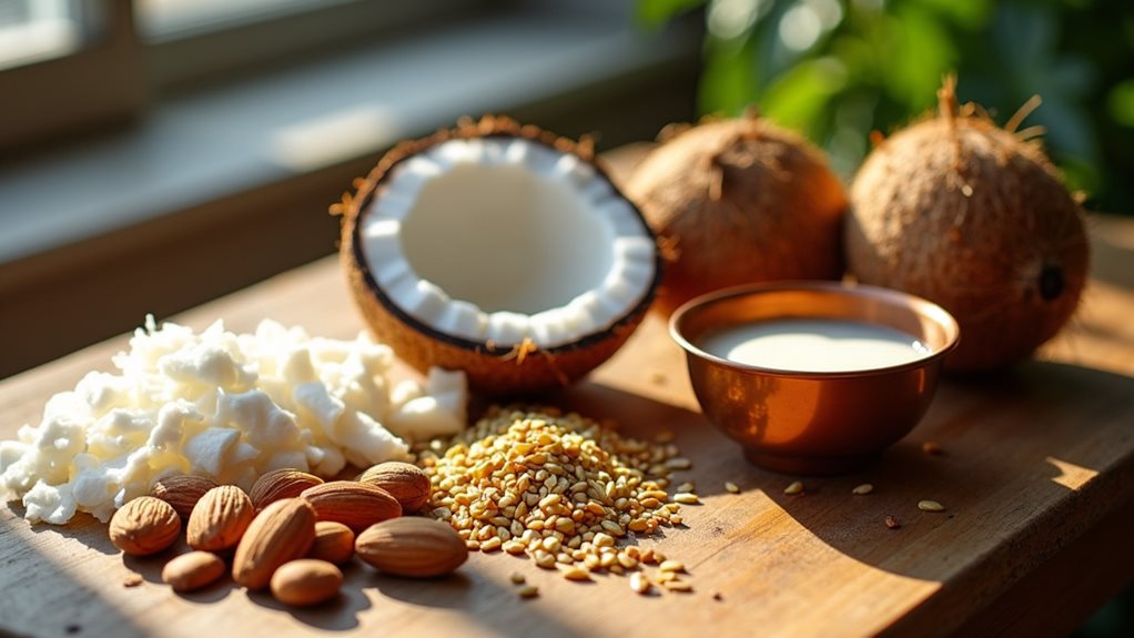 nuts and seeds enhance texture