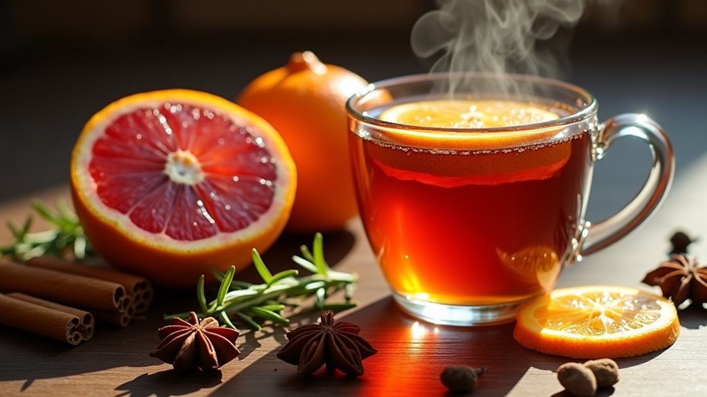orange herbal spice pairings
