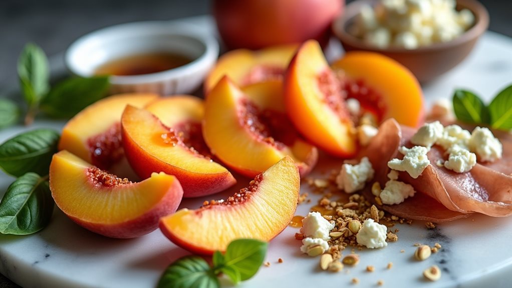 peach flavor pairing suggestions