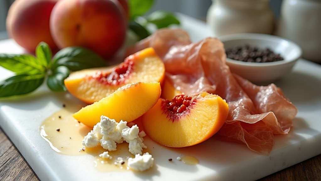 peaches complement various flavors