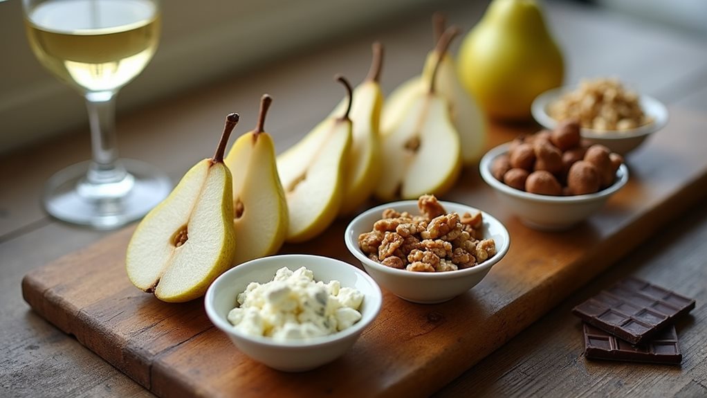 pears diverse taste qualities
