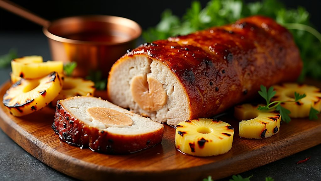 pineapple boosts savory proteins