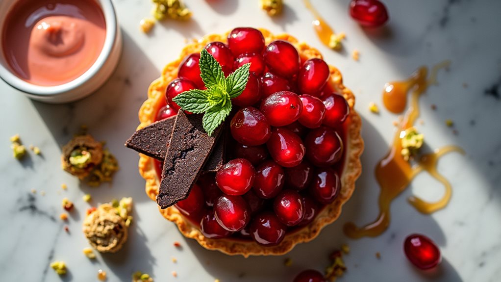 pomegranate dessert combinations explored
