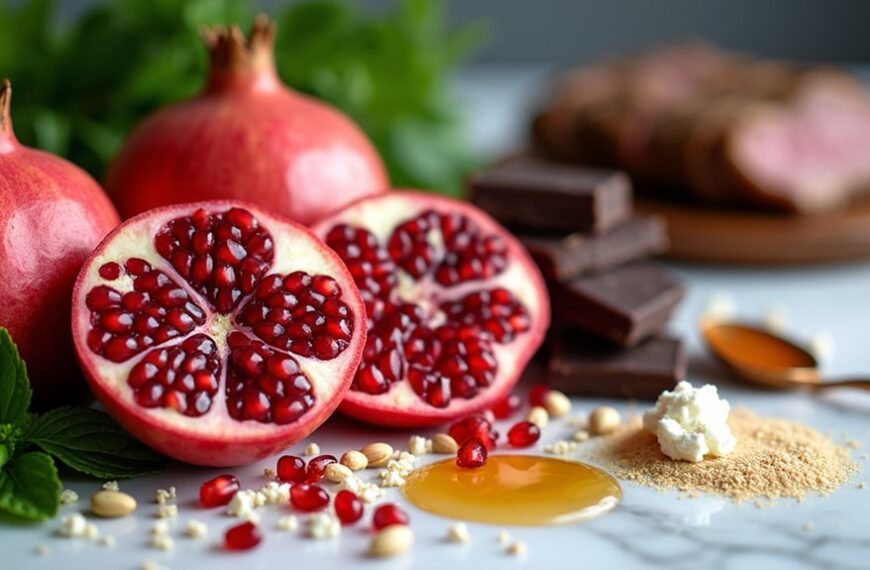 pomegranate flavor combinations explored