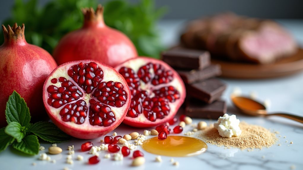 pomegranate flavor combinations explored