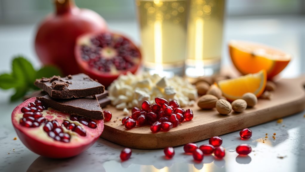 pomegranate flavor combinations suggestions