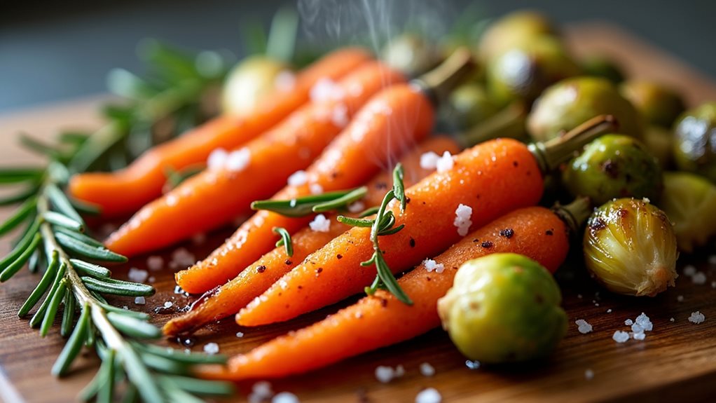 rosemary infused vegetable enhancement